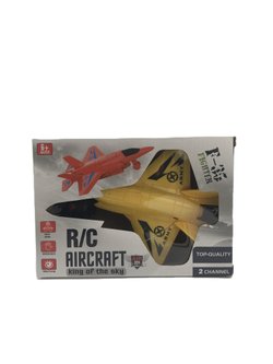 Игрушка Самолет желтый радиоуправляемый (9903-1)