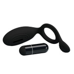 Эрекционное кольцо Pretty Love Ethel с виброподушечкой, Ø 2,4 см