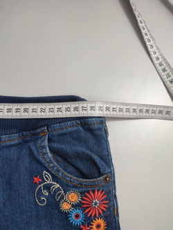 Джинсы H&M утепленные на 7-8 лет