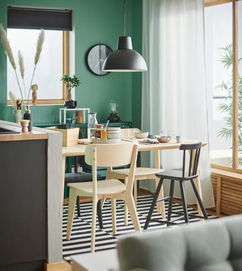 Стул - LISABO IKEA/ ЛИСАБО ИКЕА, 80х46х51 см, дерево