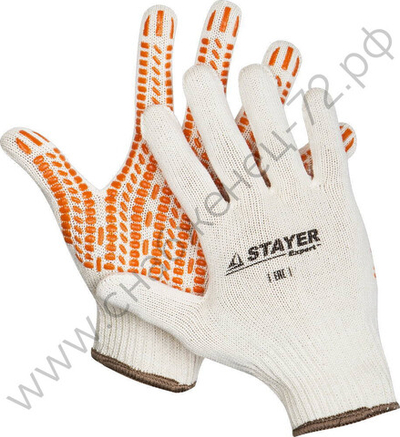 STAYER TRACK, мягкое покрытия ″протектор″, ПВХ-гель, размер L-XL, с увеличенной площадью покрытия ладони, перчатки (11401-XL)