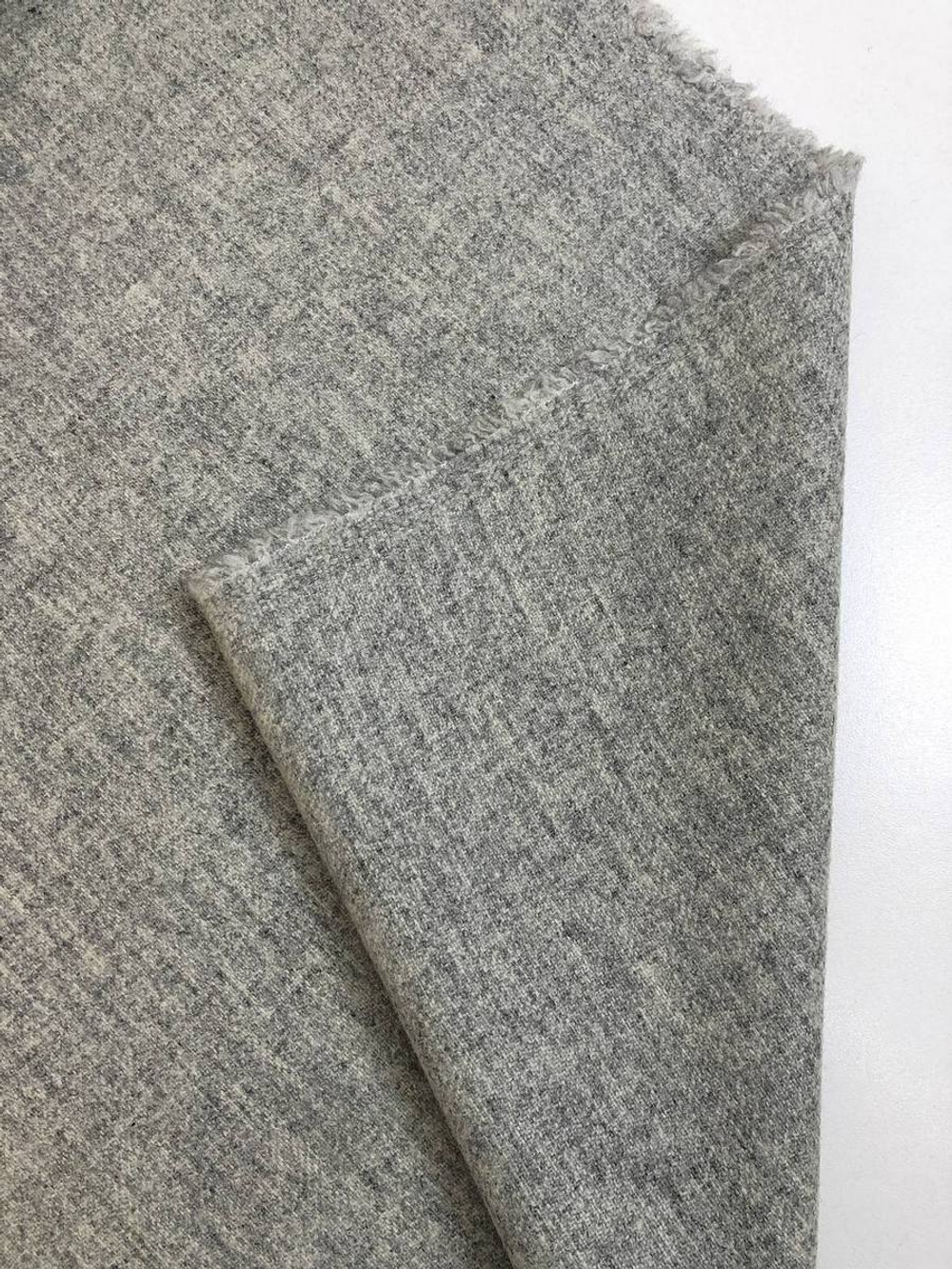 Костюмная шерсть, серый светлый