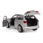 Модель ин. мет. "BMW X5 M-Sport" 12см. двери, багаж, серебристый X5-12-SR (Технопарк)