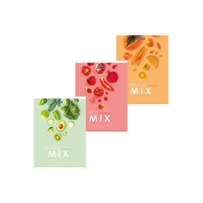 Тетрадь А-4 80л. клетка BRAUBERG обложка картон, Mix, 404046