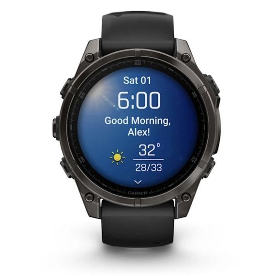 Garmin Fenix 8 AMOLED Sapphire 47 мм — титановые часы для профессионалов