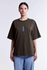 Футболка Гербарий Люпин Хаки