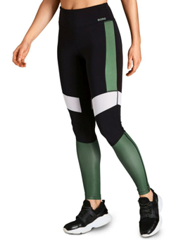 Leginsy Björn Borg High Waist Block Tig W - зеленый