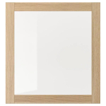Дверь - SINDVIK IKEA/ СИНДВИК ИКЕА, 60х64 см, белый/коричневый