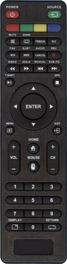 Пульт Huayu RS41-MOUSE (STV-LC32ST3001F) для телевизора Supra, Akai, Akira, AMCV, DEXP, Digma, ECON, HI, Hyundai, Leben, Leff, Loview, LUMUS, STARWIND, YUNO