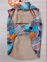 ZOONIK Попона для собак со светоотражающей лентой, размер L