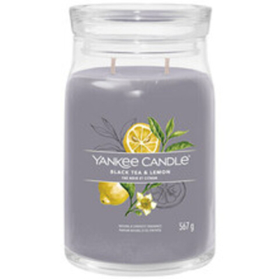 Yankee Candle Black Tea & Lemon Signature Candle (black tea and lemon) 567.0g