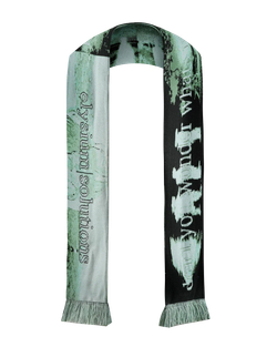 IPSUM green scarf