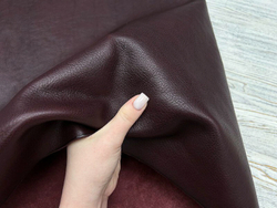 Zion Merlot (1,6-1,8 мм), цв. Бордовый, натуральная кожа