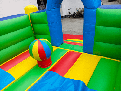 Надувная горка «Индиана ЭКСТРА», 7x4x6 м.