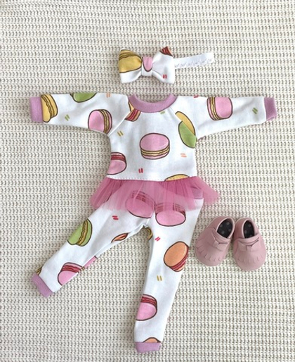 Наряд "Макарунс" для куклы Paola Reina 32-34 см