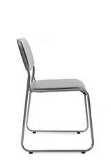 Кресло Nix RCH OMKL-01 Серый/Металл окрашенный Хром