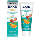 EXXE Зубная паста Мятно-фруктовый коктейль, детская, с кальцием, с 6 лет, 75 мл