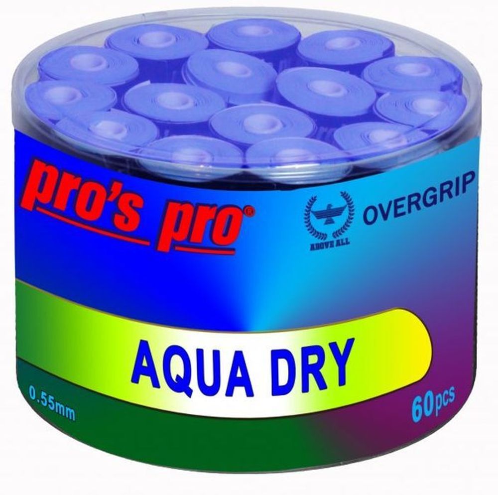 Теннисные намотки Pro&#39;s Pro Aqua Dry (60P) - небесный