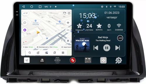 Магнитола для Mazda CX-5 2011-2017 - RedPower 112 Android 10, Быстрая, QLED+2K, CarPlay, SIM-слот