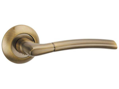 Ручки дверные ARDEA TL ABG-6 зеленая бронза