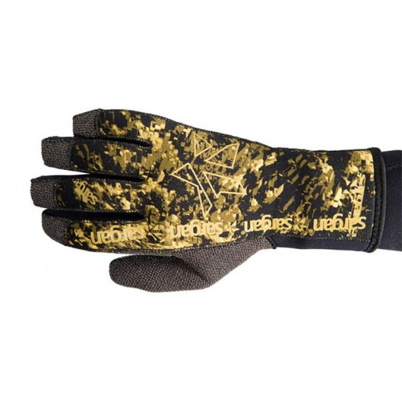 Перчатки с кевларовой ладонью Sargan Неман биоцифровой камуфляж &quot;РДЕСТ 2.0&quot; 4,5 мм