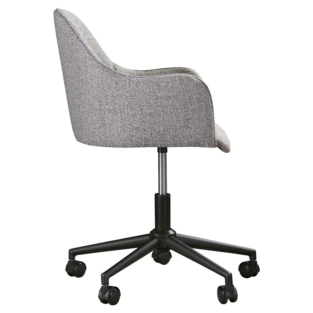 Кресло Isla, рогожка, серое