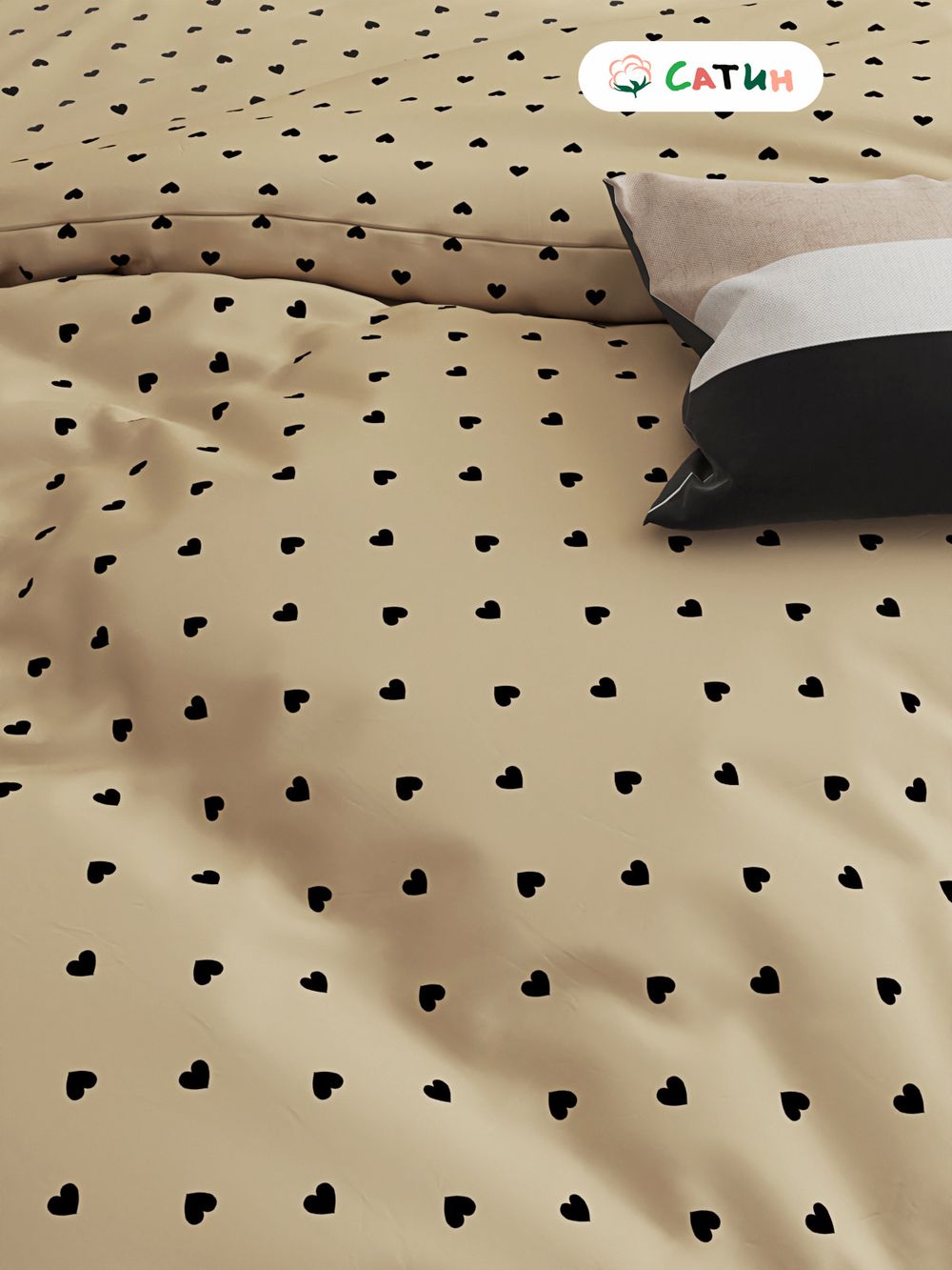 Простынь Milky Garden "Adele" 200х215 см, сатин