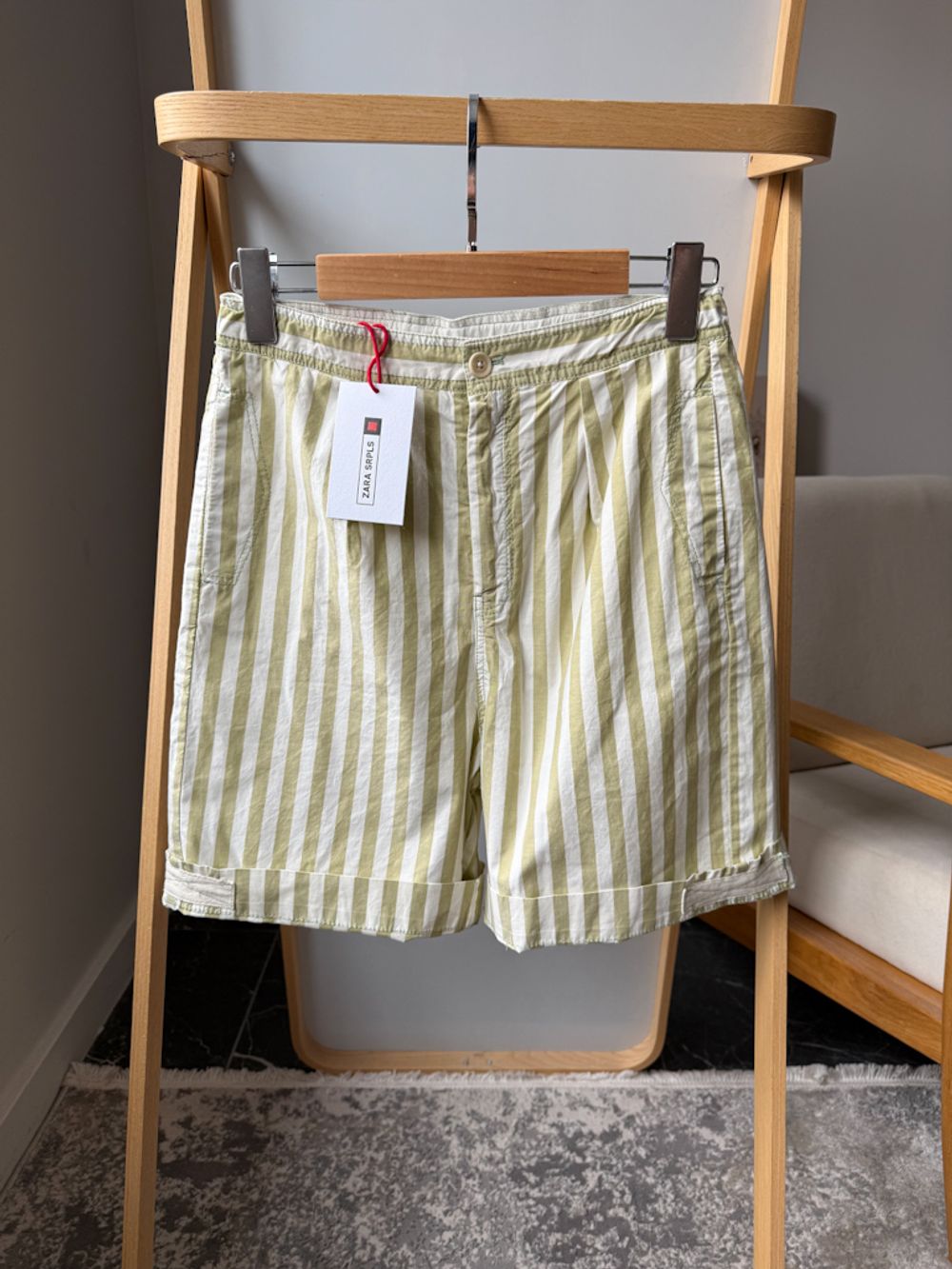 Новые хлопковые шорты Zara, 164