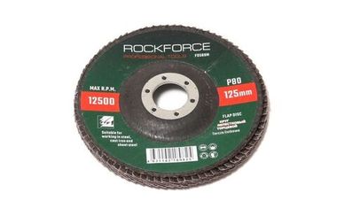 Круг лепестковый торцевой 115х22мм P120 RockForce##Rock FORCE RF-FD4120M