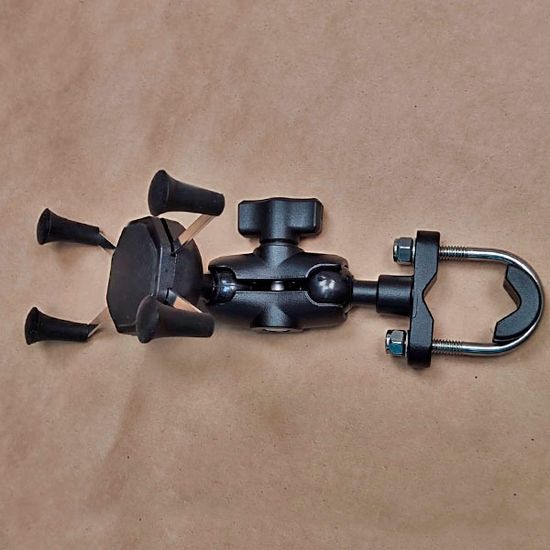 Алюминиевое крепление смартфона X-CLIP на руль велосипеда, мотоцикла, квадроцикла, снегохода