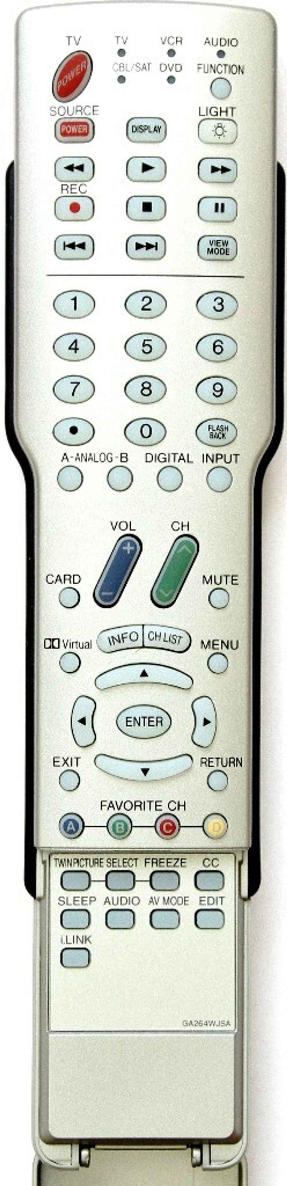 Пульт ДУ для Sharp GA264WJSA ориг
