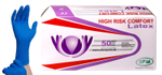 Перчатки смотровые нестерильные латексные неопудренные HIGH RISK Comfort SFM 25 пар