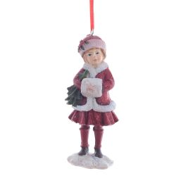 GAEM Изделие декоративное подвесное "Девочка/Мальчик", L5,5 W3 H12 см, 6в.