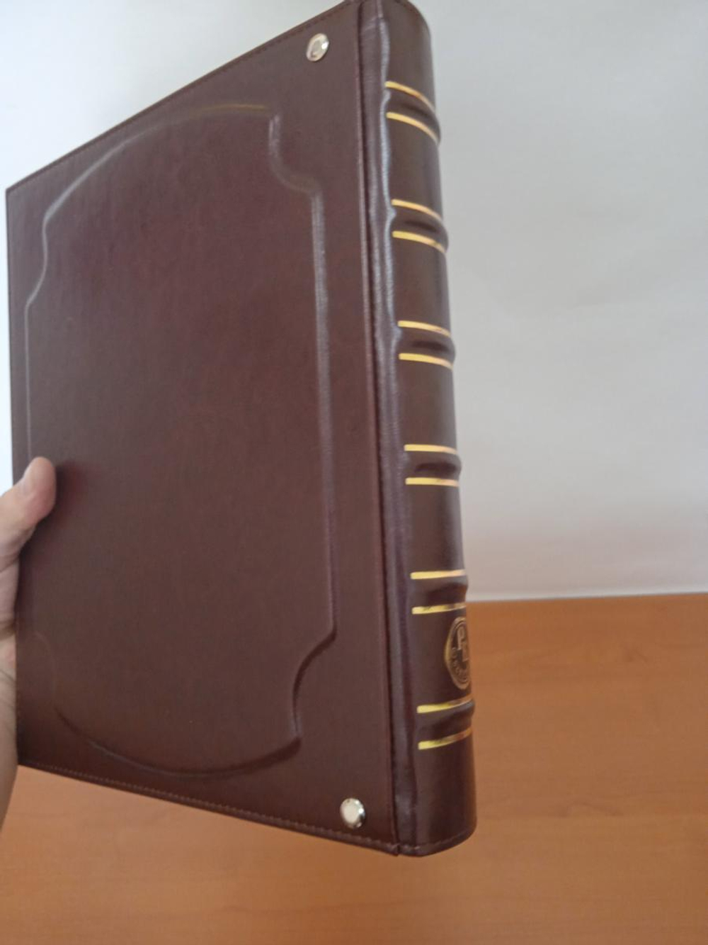 Альбом генеалогическое древо "Традиции", комбинированная кожа, с росписью