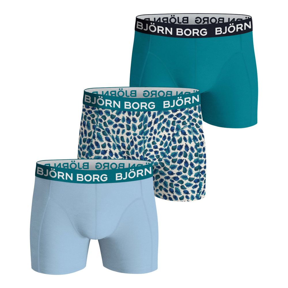 Björn Borg Cotton Stretch Boxer Shorts 3 Pack Men - Multicoloured