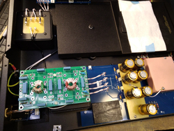 Разделитель цифрового и аналогового питания печатная плата