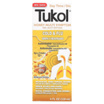 Tukol, мед, мультисимптомный продукт, простуда и грипп, дневной, для детей от 12 лет, натуральный мед, 118 мл (4 жидк. унции)