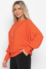 Блуза Муза (оранжевая) Б15044-5М LT Collection