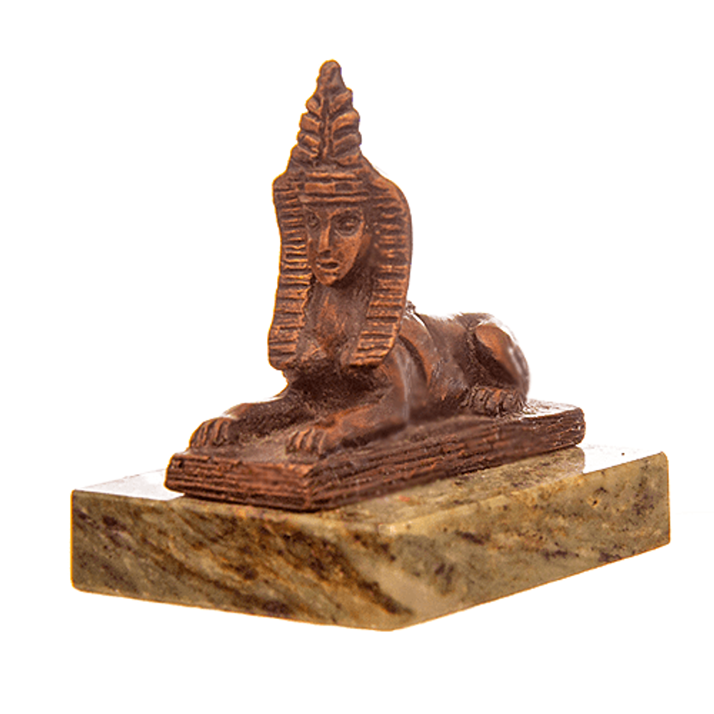 Статуэтка на подставке змеевик Сфинкс 5,5 см,