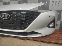 Бампер передний в сборе Hyundai Solaris 2 (HCR) 20-нв Б/У Оригинал 86511H5500