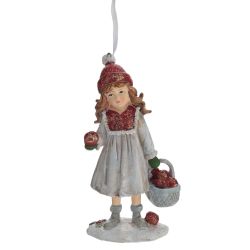 GAEM Изделие декоративное подвесное "Девочка/Мальчик", L7 W4,5 H12,5 см, 3в.