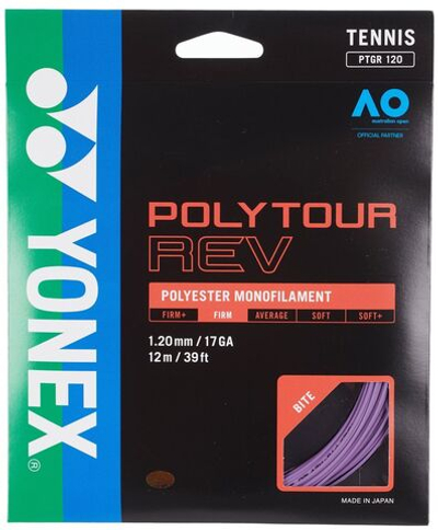 Теннисные струны Yonex Poly Tour Rev (12 m) - purple