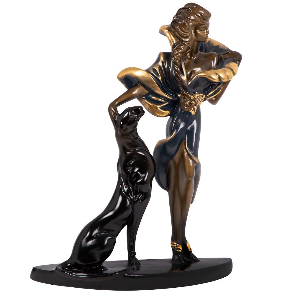 Девушка с пантерой Бронза