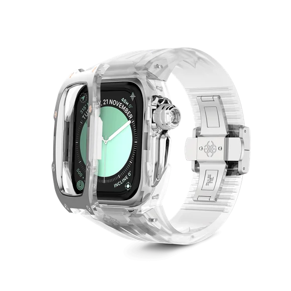 Корпус для Apple Watch - RSTRIII45 - CRYSTAL STEEL
