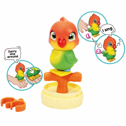 Pamper Petz - Поющий попугай Birdy 13 см Интерактивная игрушка 5950168