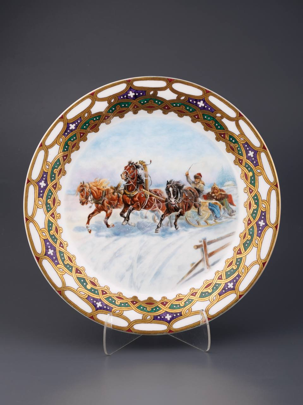 Сервиз чайный «Русская тройка»