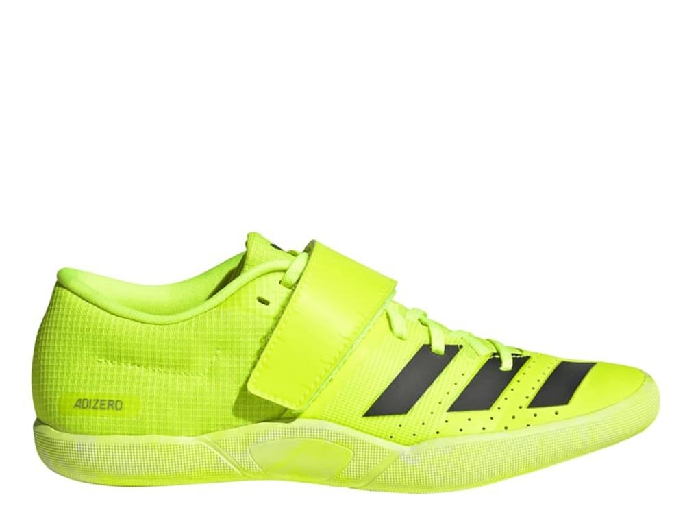 Мужские беговые кроссовки adidas Adizero Throws U лаймово-черные