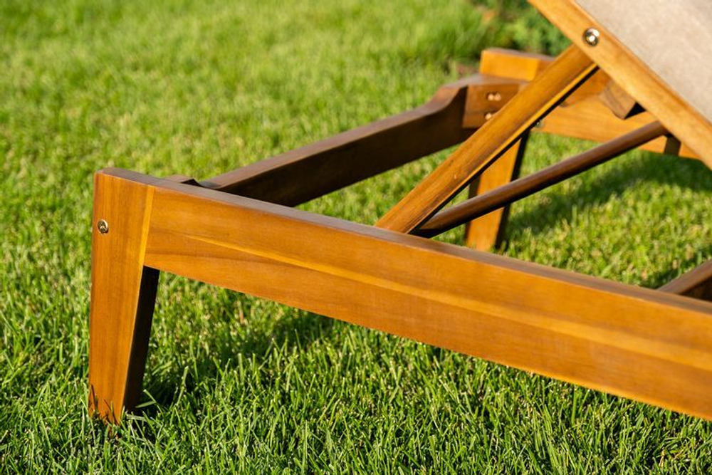 Шезлонг из акации MONA  Joygarden