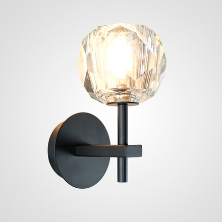 Бра Boule de Cristal Single Sconce Black