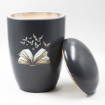 Урна для праха биоразагаемая "Эдем" серая